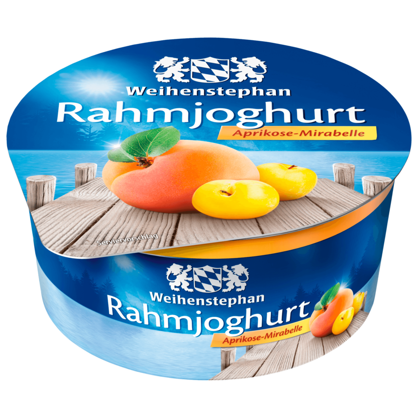 Weihenstephan Rahmjoghurt Aprikose-Mirabelle 150g